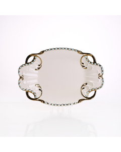 Medium porcelain serving dish