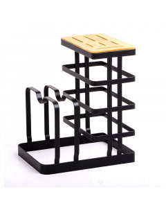 Black dish drying rack