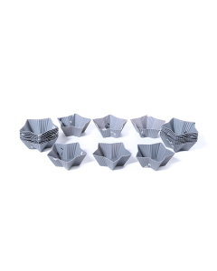 Star shape silicone cake mold