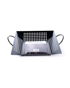 Grilled, square openwork