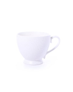 White porcelain cup