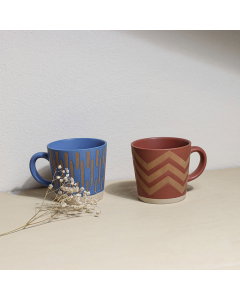 A set of porcelain cups, 2 pieces