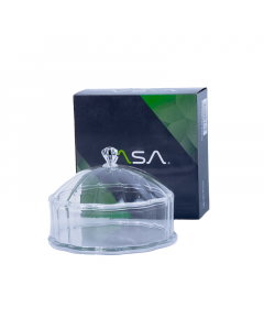 Large round acrylic sweets and nuts box