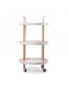 3-tier circular serving table