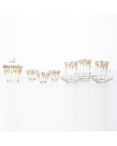 Tea and coffee set, 50 pieces