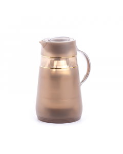 Noor thermos transparent 1 liter silver brown
