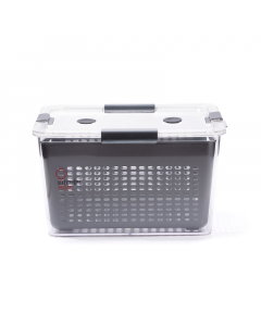 7 liter box with gray basket