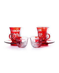 Red 18-piece balalaat and fanajil set
