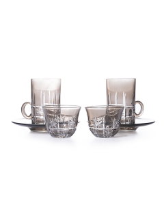 Bialat and cups set, 18 pieces