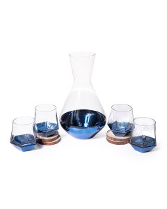 Jake set with 4 blue cups