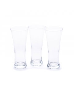 Glass cup set 3 pieces 280 ml