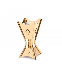Small gold Indonesian sword incense burner