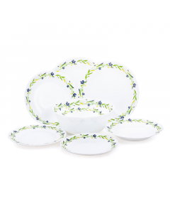 Arcopal Dinner Set 37 pieces green edges