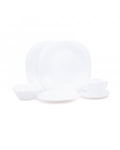Arcopal dinner set 20 pieces white