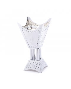 Chrome Indonesian sword incense burner