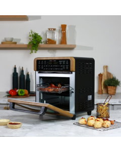 Home elec Wooden Air Fryer 1600 Watt 18 Liter