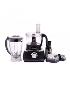 Home elec food processor 600 watts black