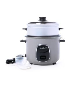 Home Elec Rice Cooker 833W 1.8L Grey