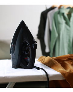 Home elc steam iron 2200 watt black