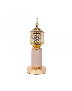 beige incense burner