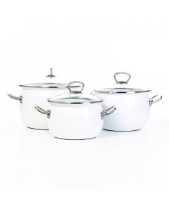 Ukrainian set of pots