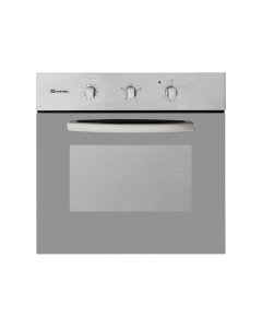 Mirlos electric oven, 60*60 steel, 4 fan functions, with grill timer