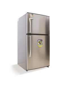 Basic refrigerator, 594 liters, two doors, steel, 21 feet