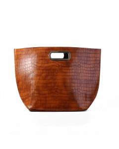 brown thermos bag
