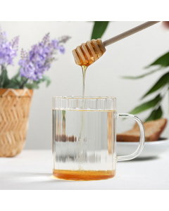 glass cup with hand