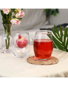 Glass cup set 3 pieces 515 ml