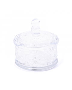 glass dessert bowl
