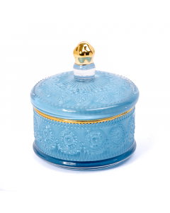 blue sweets bowl