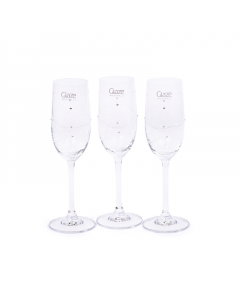 Crystal glasses set, 3 pieces, 250 ml