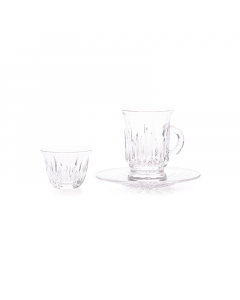 Crystal Bialat and Fanajil set, 18 pieces