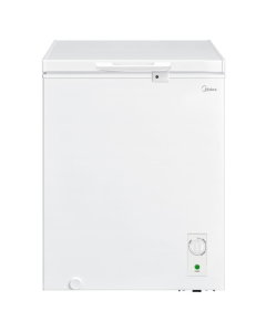 Midea chest freezer 5 cubic feet 142 liters white