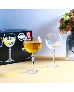 Italian crystal cup set, 575 ml