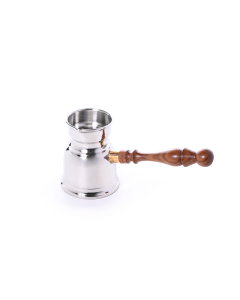 Turkish coffee pot, steel, size 3.5, Indian