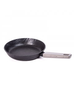 A stove in one hand