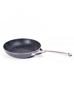 A stove in one hand