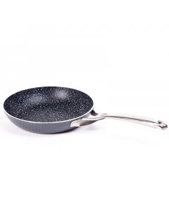 A stove in one hand