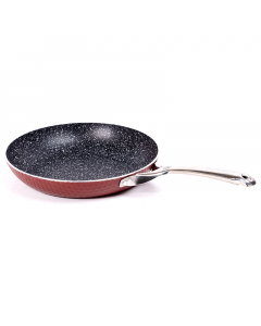 A stove in one hand