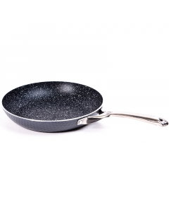 A stove in one hand