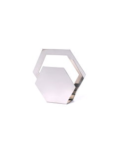 Silver tissue stand