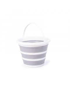 Foldable circular basket