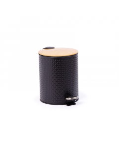 Pedal waste bin 5 liter black