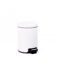 Pedal Waste Bin 5 L White