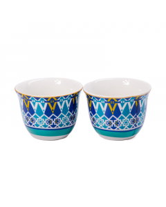 Set of 12 coffee cups with engraving