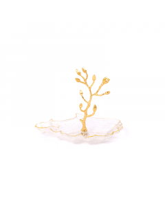 A golden transparent veil
