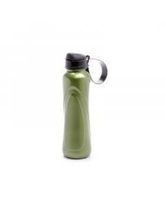 Medium green plastic bottle