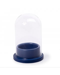 A porcelain masterpiece with a glass cover